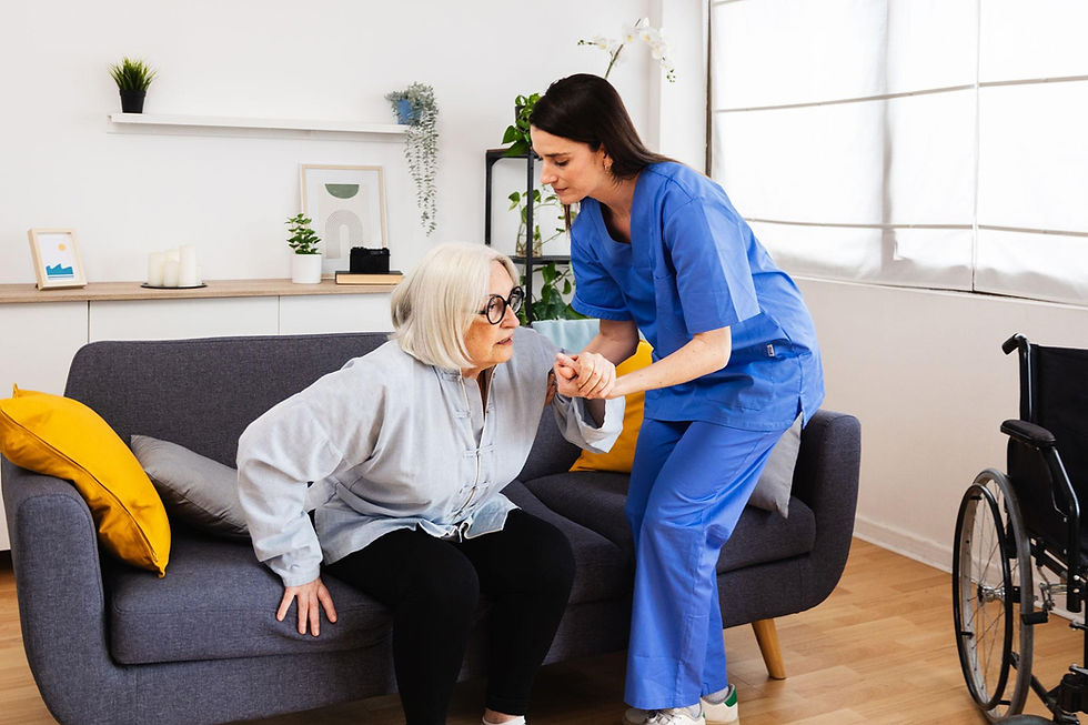 Helping clients move safely and confidently while promoting independence, comfort, and dignity in their daily lives.