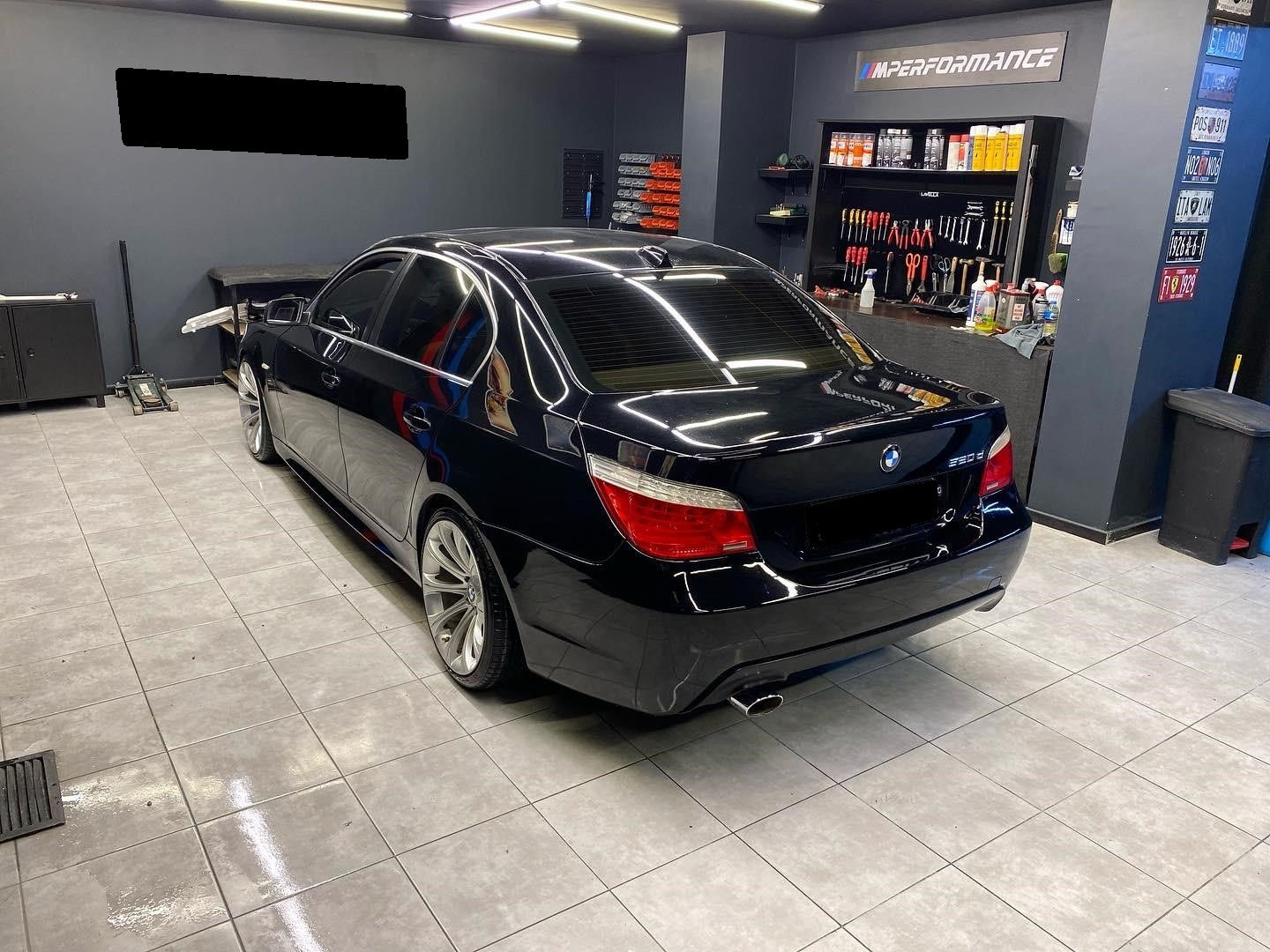 Bmw E60 ( 2008+ LCI ) 5 Serisi M Tech Arka Tampon