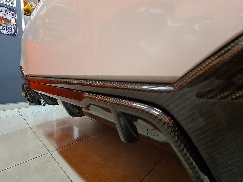 Küçük resim: Bmw G20 3 Serisi 6K Twill 330i Carbon Difüzör