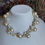 Thumbnail: Jumbo Japanese cotton pearls with silk and suede