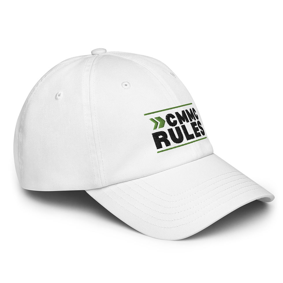 Thumbnail: CMMC Rules White Dad Hat (Under Armour®)