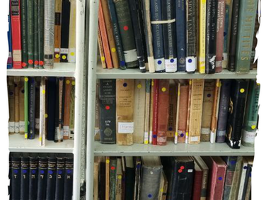The book sale cart is back!