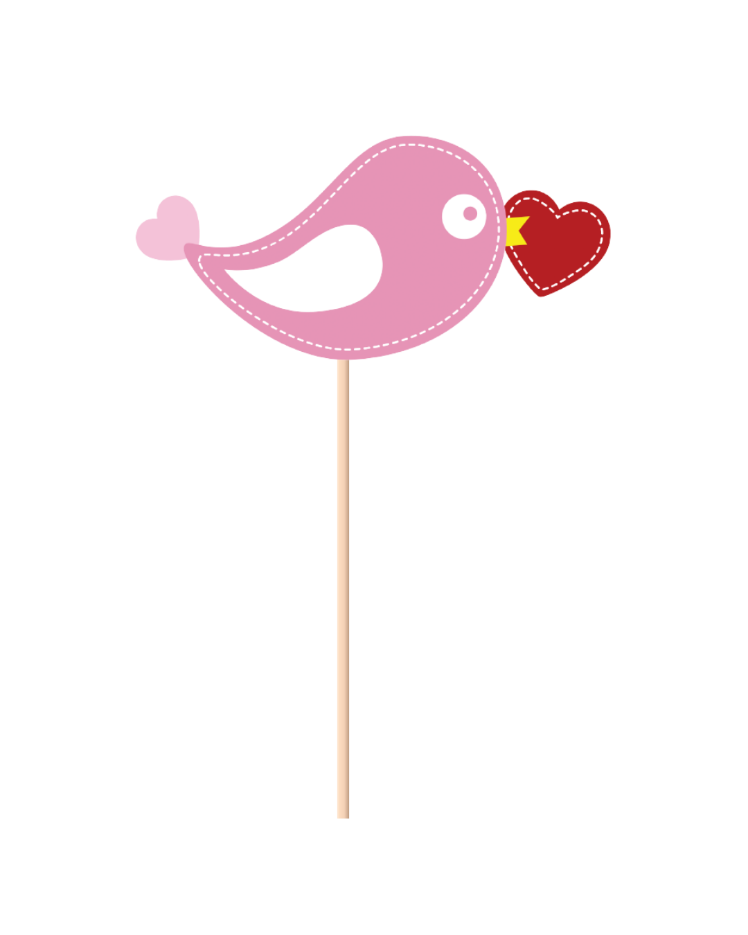 FB BIRD WITH HEART