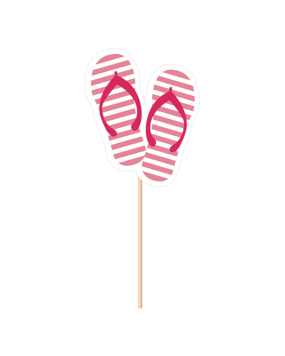 TWISTED FLIP FLOPS STRIPES