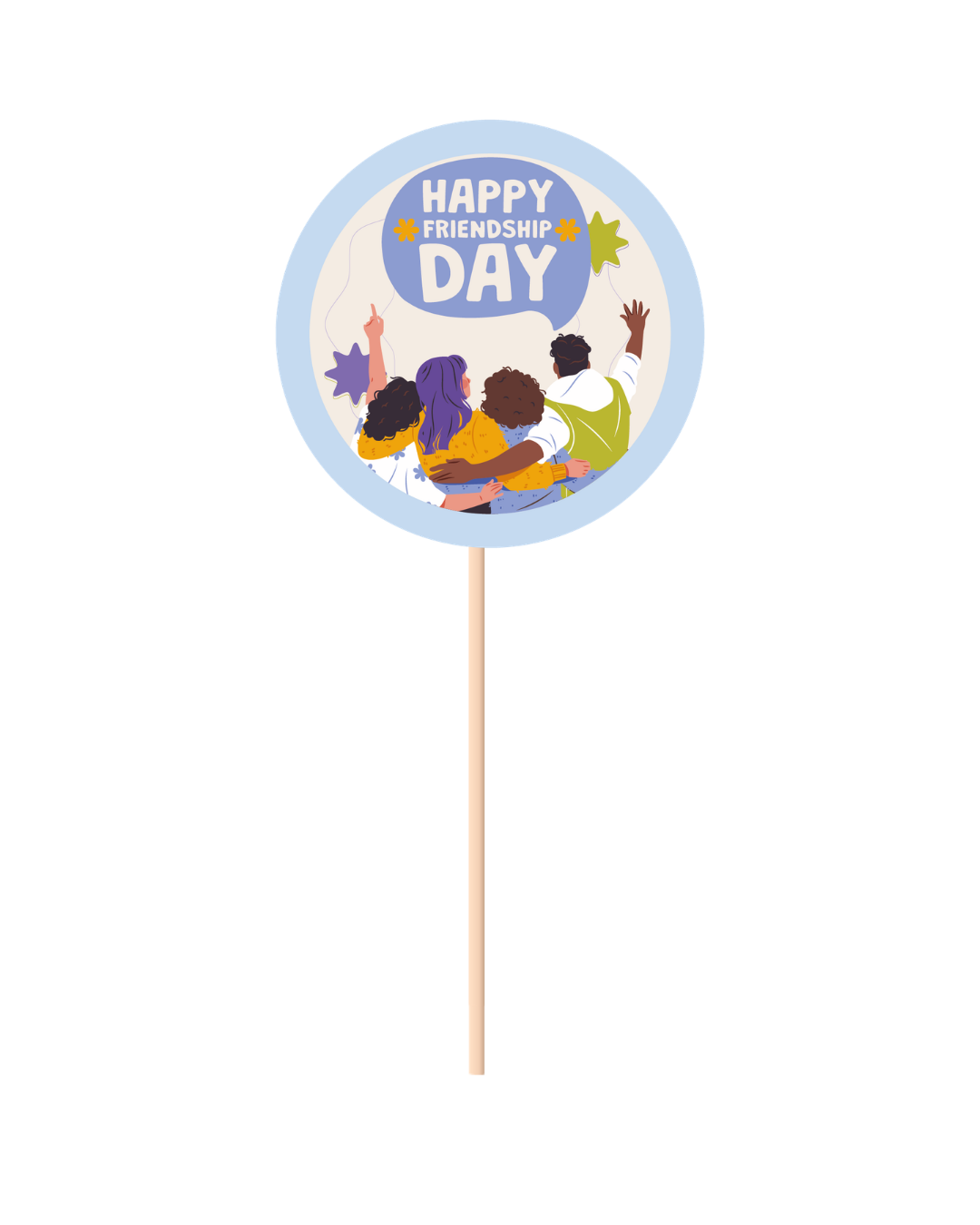 FB HAPPY FRIENDSHIP DAY CIRCLE