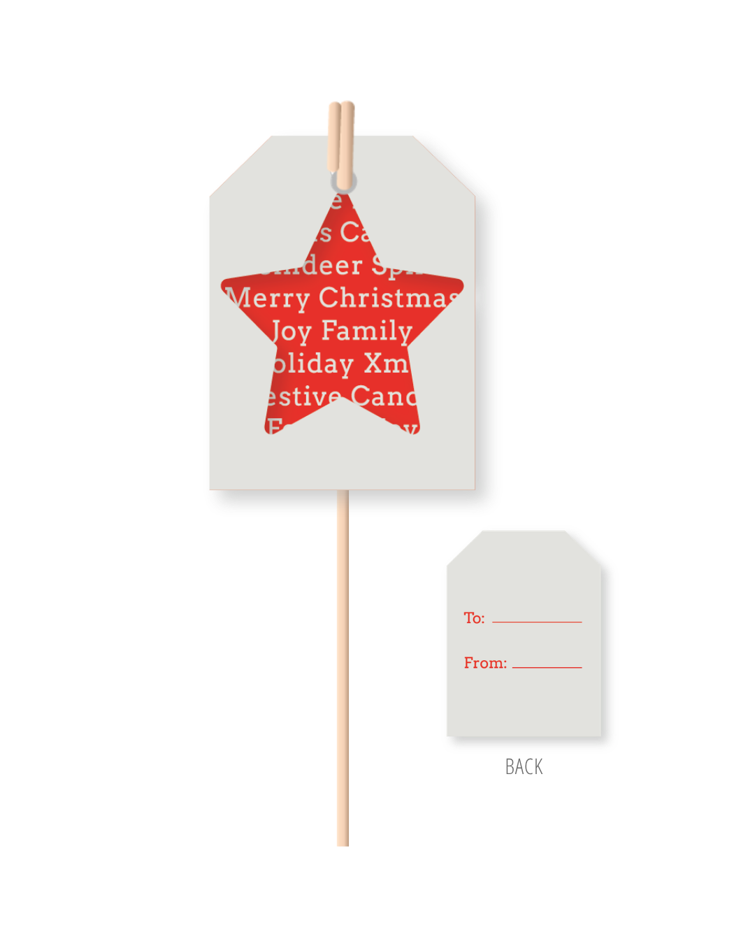 TG TXMAS STAR CARD