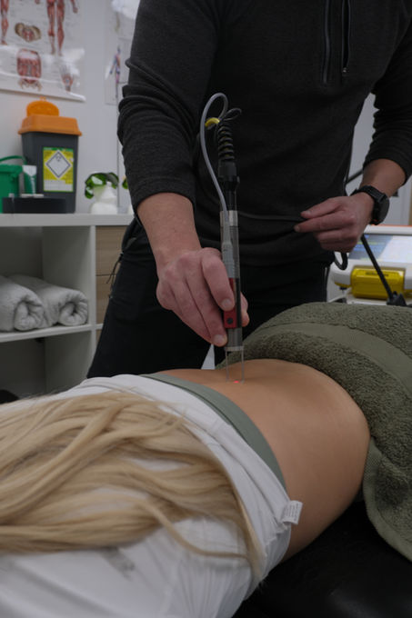 back pain treatment with laser therapy