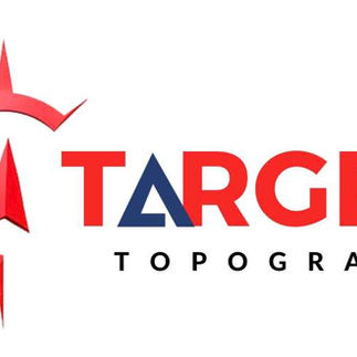 Logomarca TARGET Topografia - Empresa de topografia