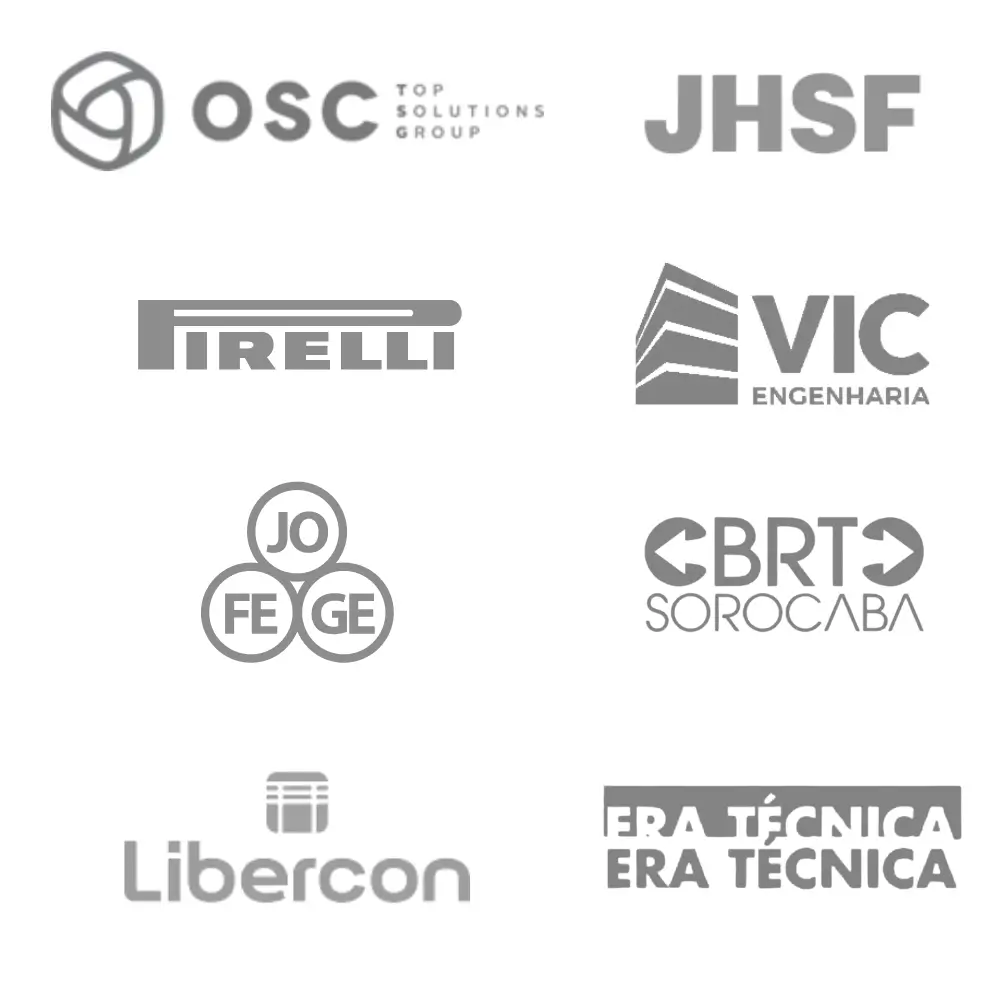 Principais clientes da TARGET Topografia 