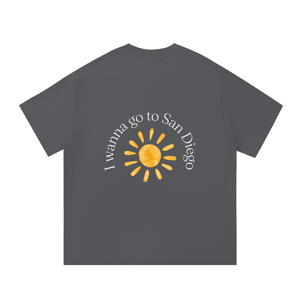 Thumbnail: "San Diego"Essential Cotton T-Shirt