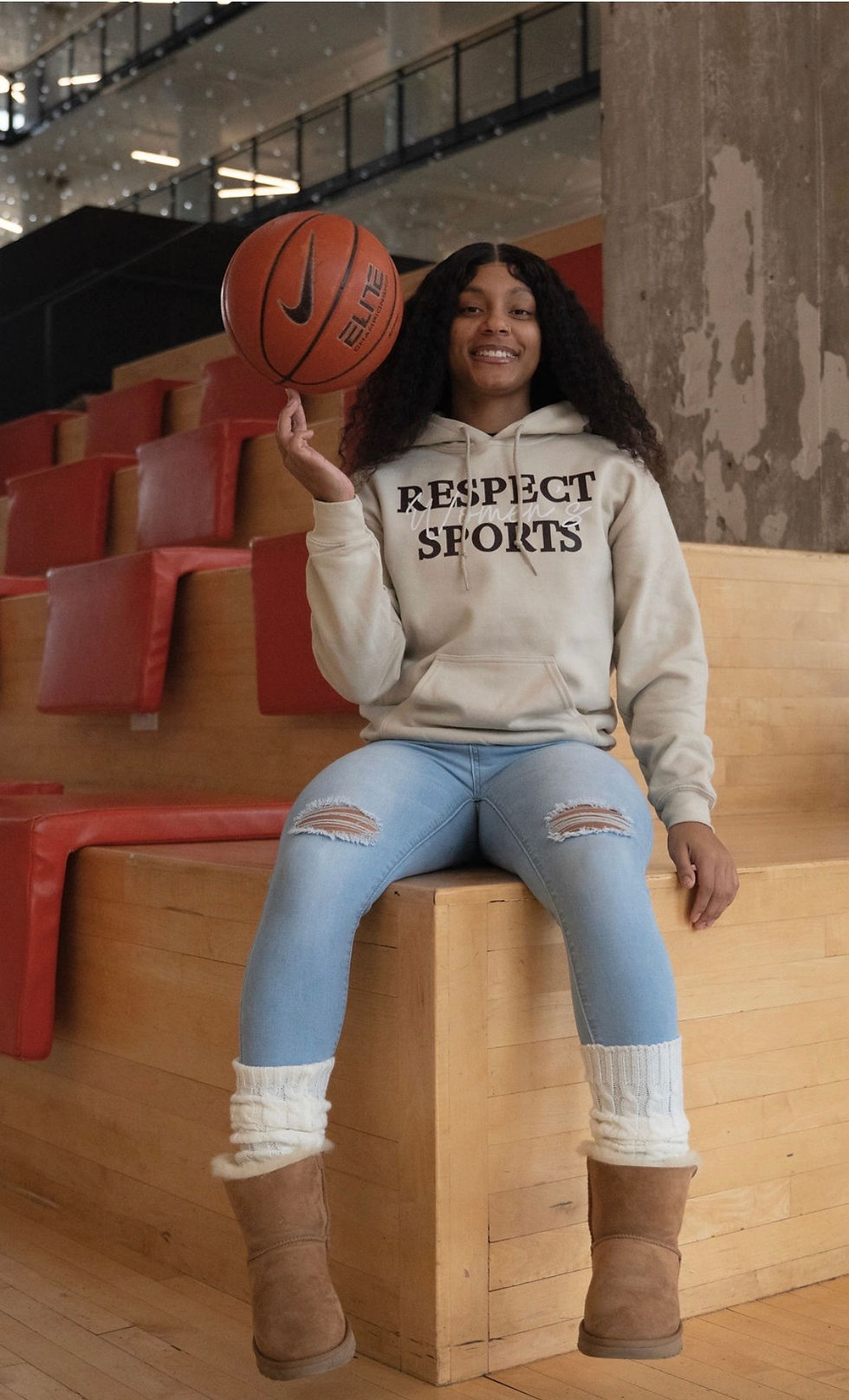 Thumbnail: Respect Women's Sports Hoodie