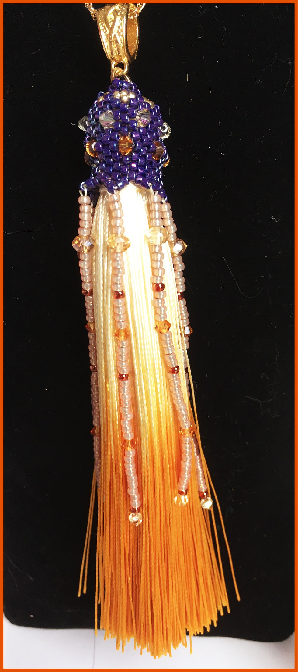 Thumbnail: Tassel Pendant & Earring Set