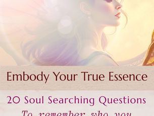 Embody Your True Essence and Divine Blueprint(A Soul-Searching Journey by Amber Fujita / The Goddess Grimoire)