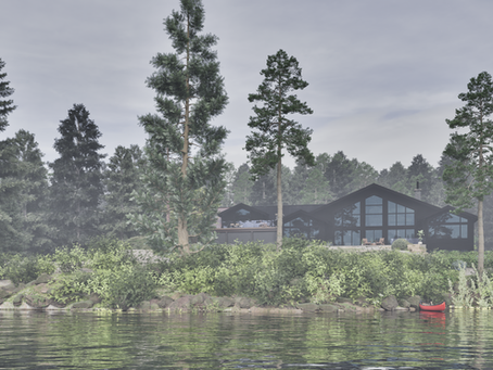 lakefront cottage