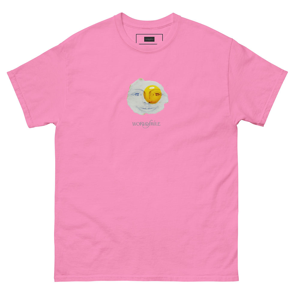 Thumbnail: WORLDSMILE Unisex Tee - Pink