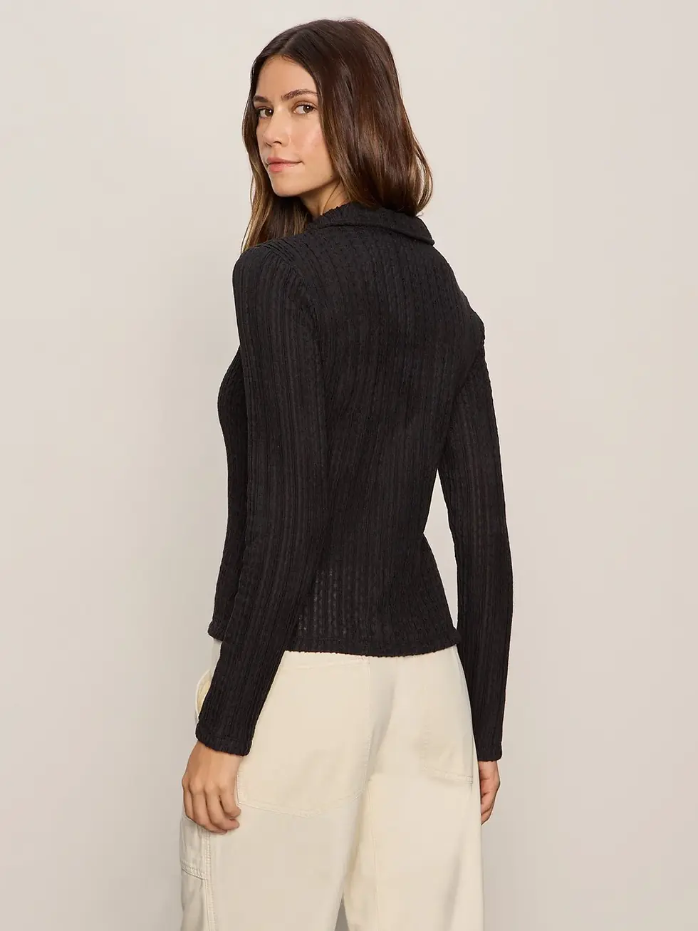 Thumbnail: Button Down Textured Top