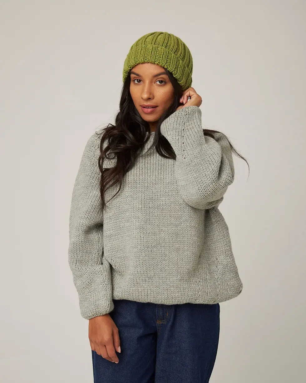 Thumbnail: Milliner Ribbed Beanie