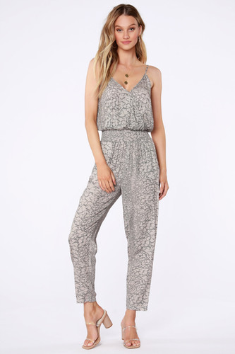 Abstract Snake Jumpsuit