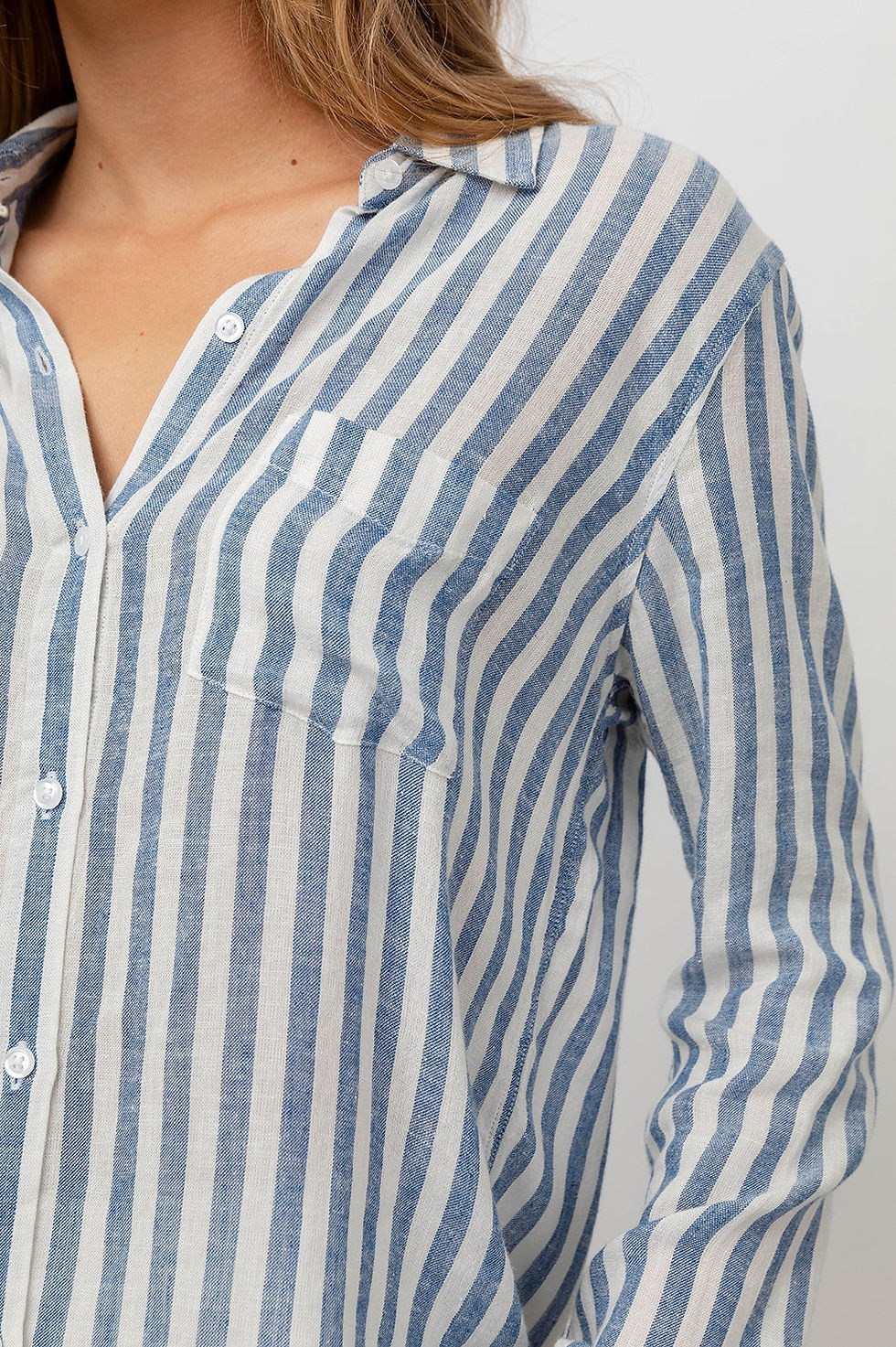 Thumbnail: Echo Stripe Charli Shirt