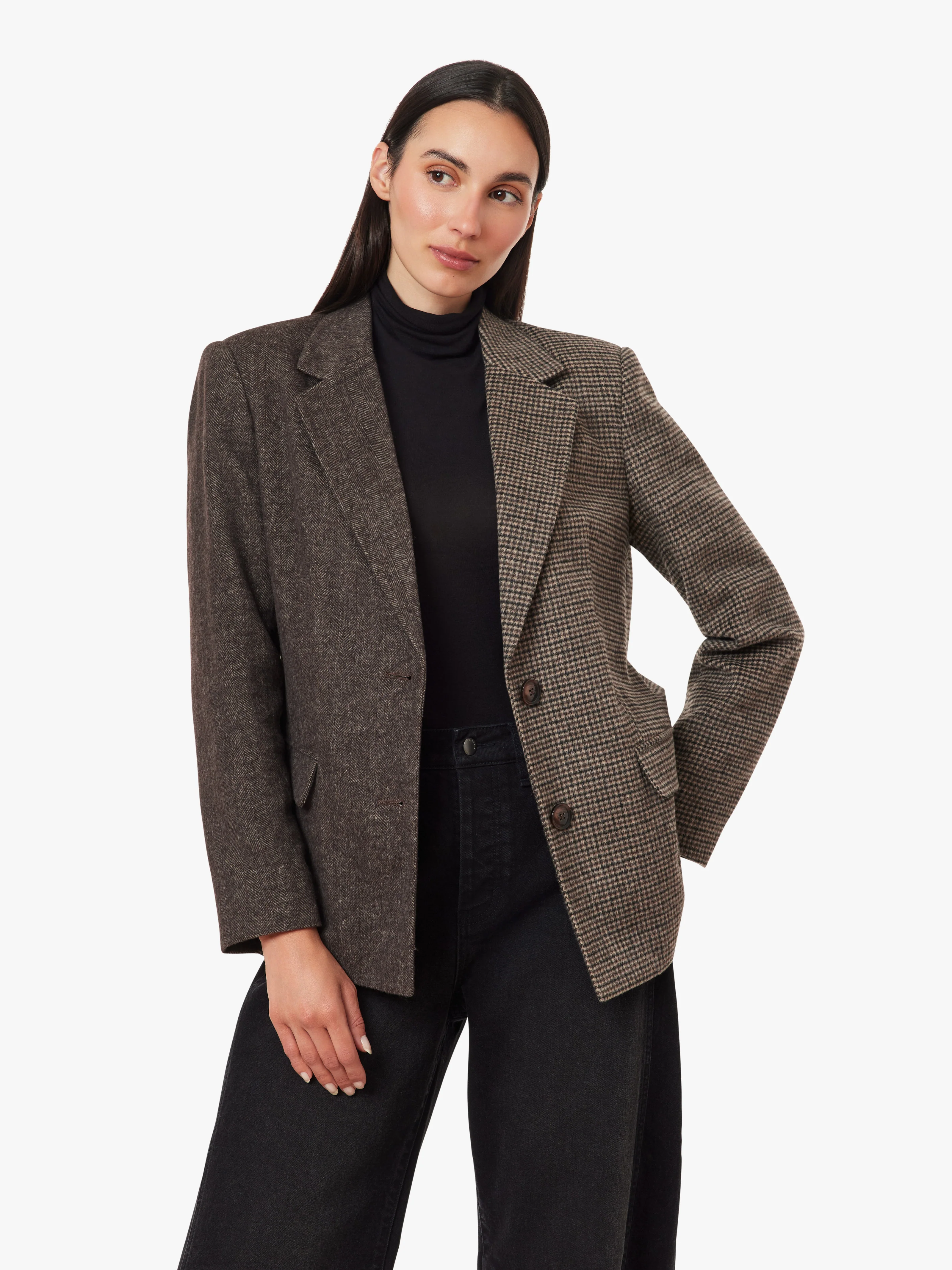 Herringbone Mix Blazer