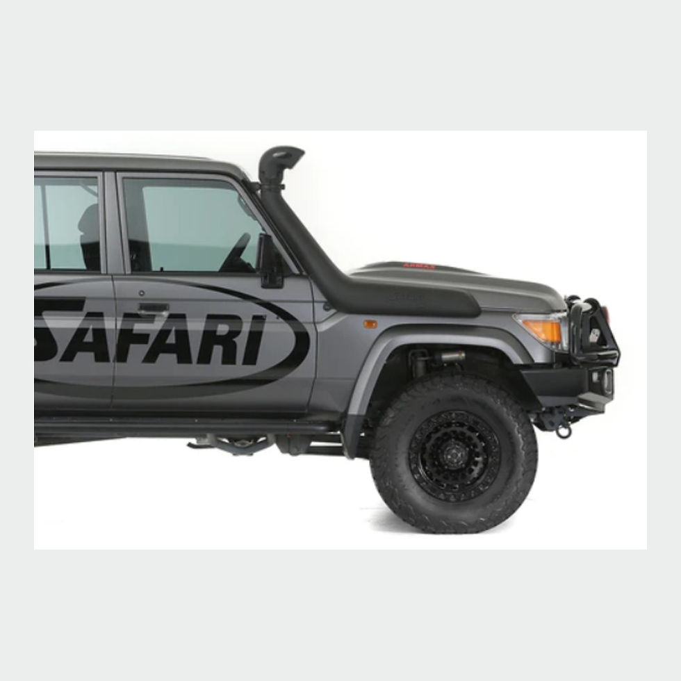 LandCruiser 76 Series with Armax Safari snorkel