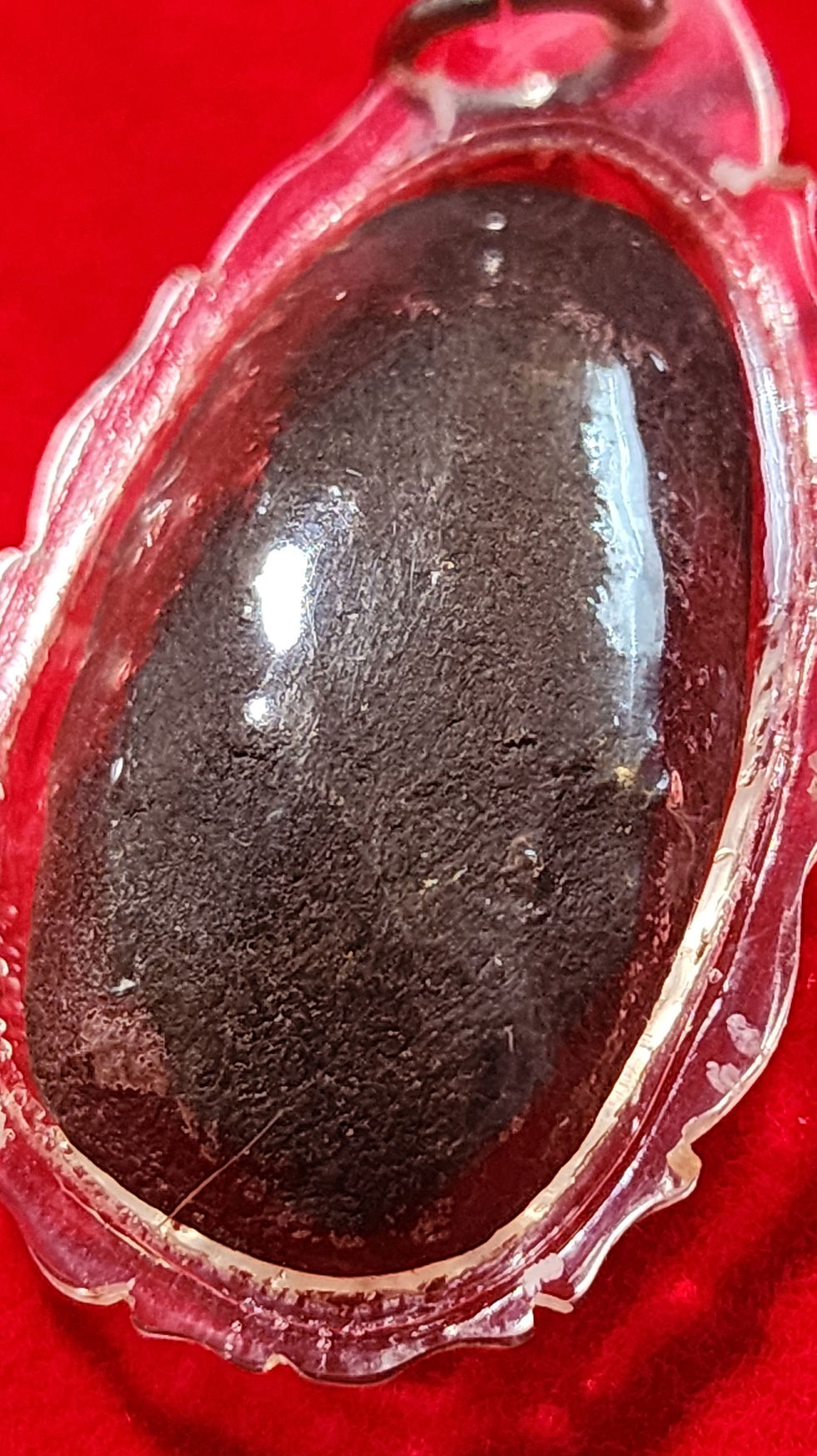 Thumbnail: Phra Khun Paen (Split Egg) Half-moon_Luang Phor Dee_Wat Phra Rup, Suphanburi Pro