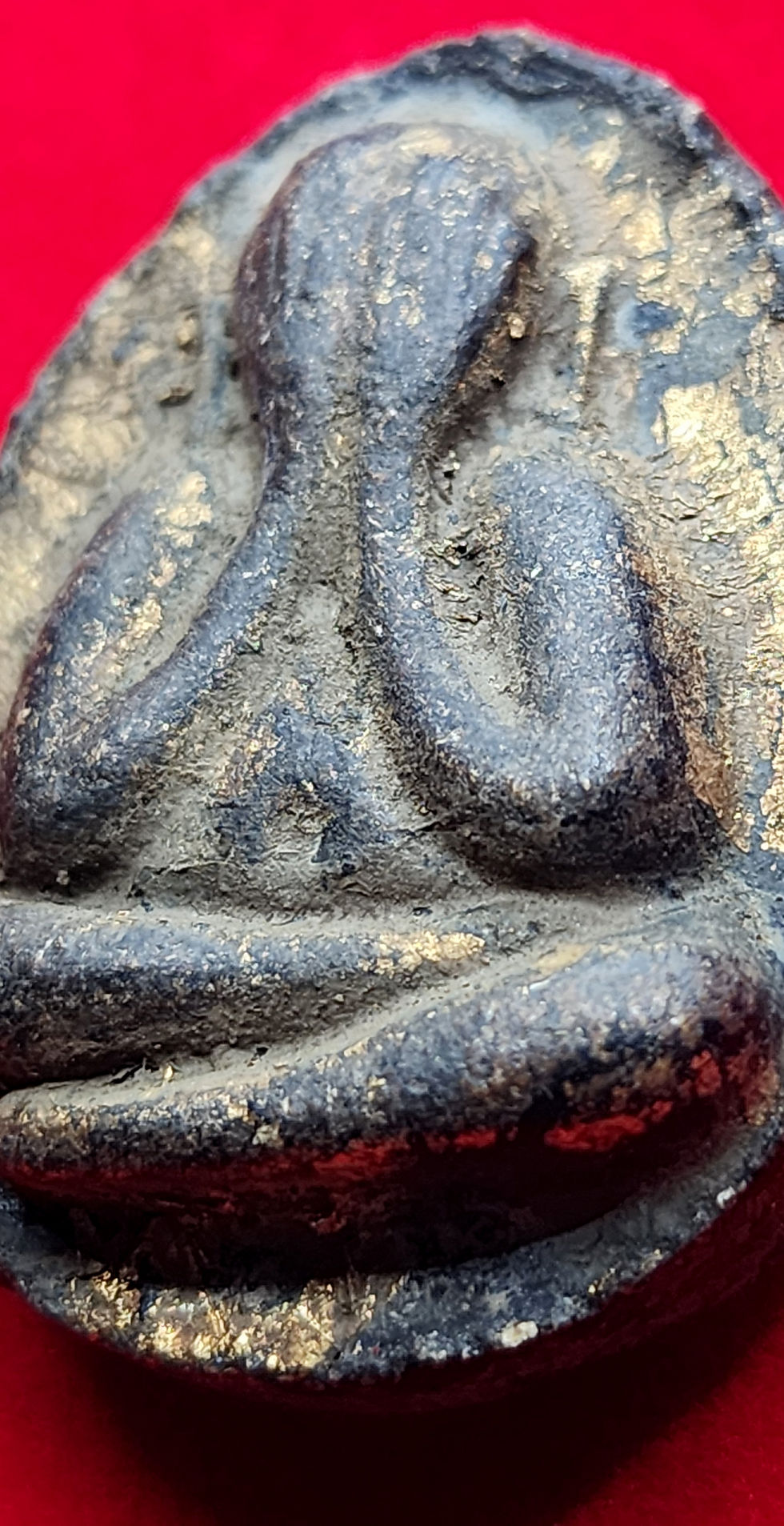 Thumbnail: Phra Pidta_Luang Pu Toh. Old mould.