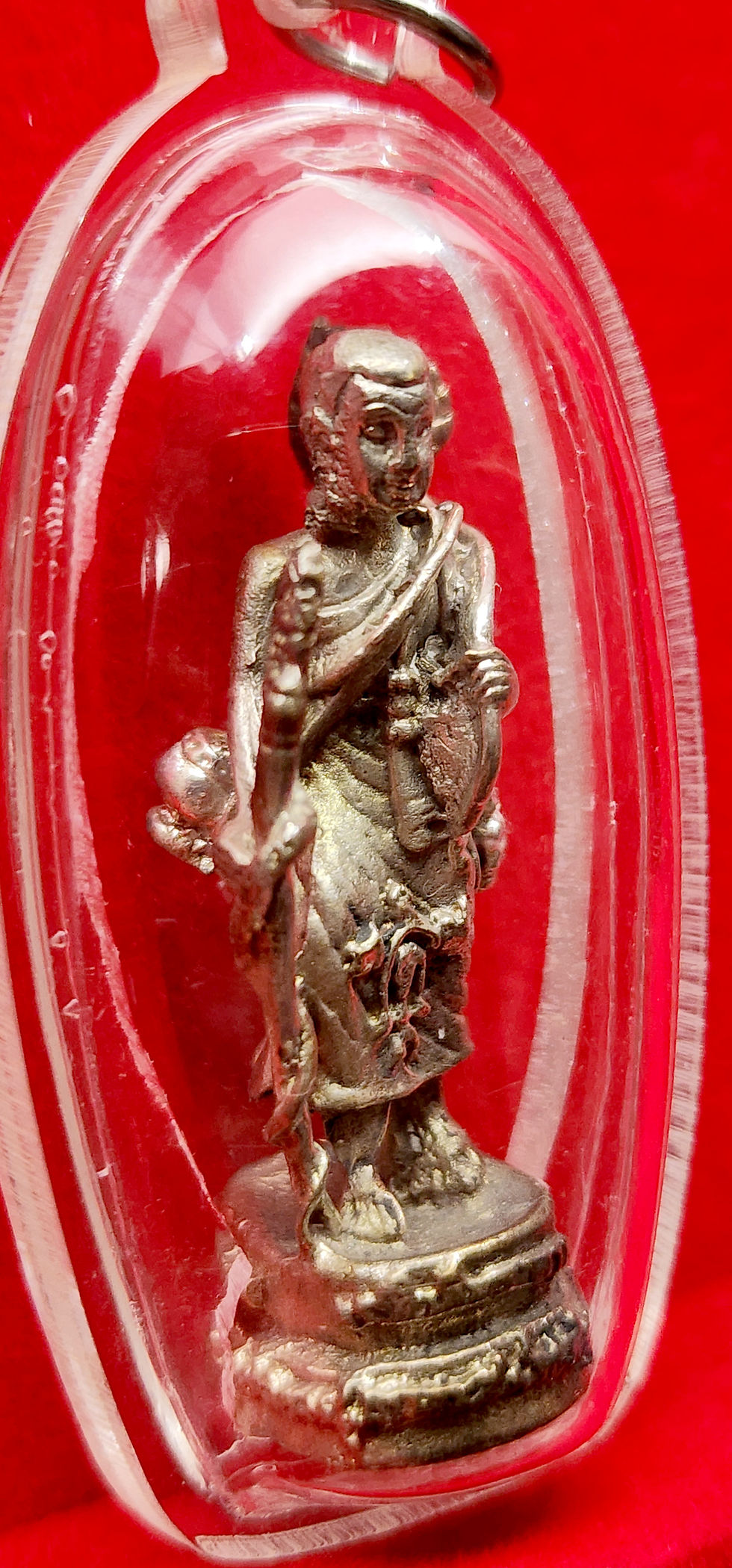 Thumbnail: Phra Sivali, Silver Alloy. Luang Pu Kalong, Wat Khao Laem, Sa Kaeo Province