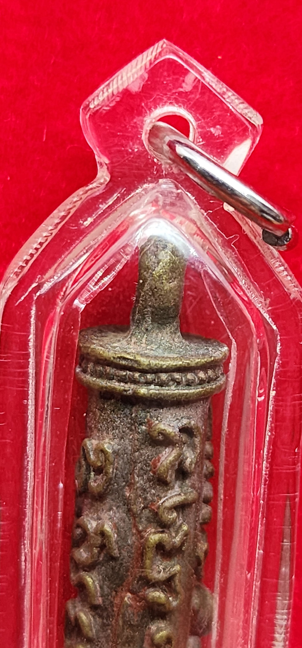 Thumbnail: Cast Takrut Amulet of Luang Pu Khui, Wat Sap Takian