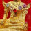 Thumbnail: Beautiful 3" Gold Plated Brass Phra Kaew (Kaeo) Morakot Gem Statue