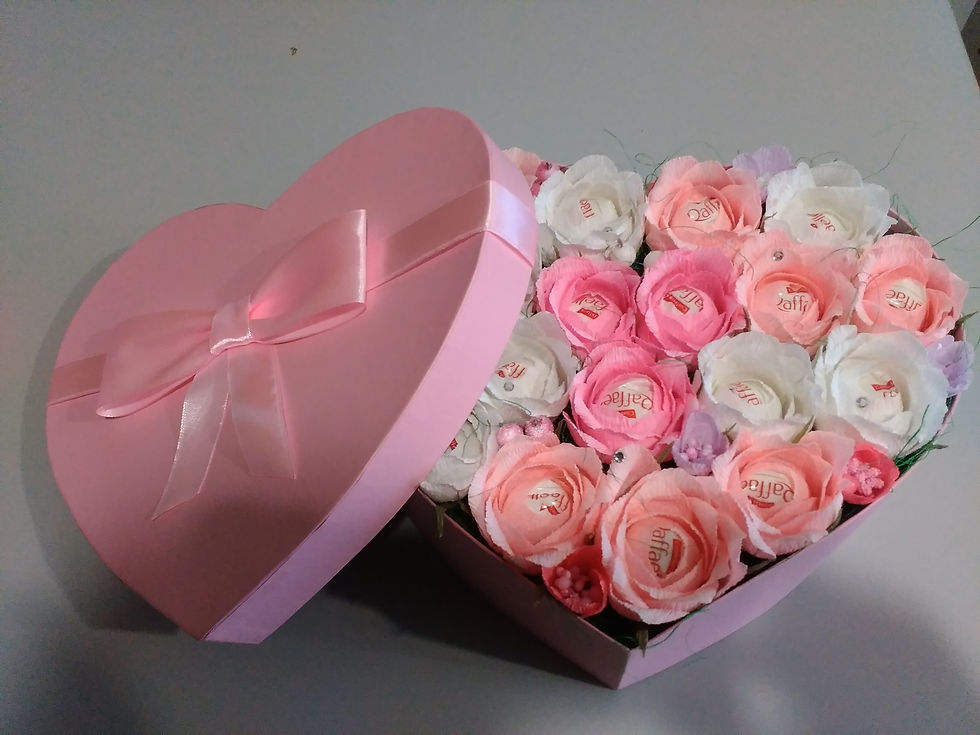 Миниатюра: Свит бокс из 19 роз Raffaello