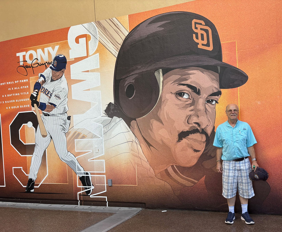 Tony Gwynn wall at Petco Park