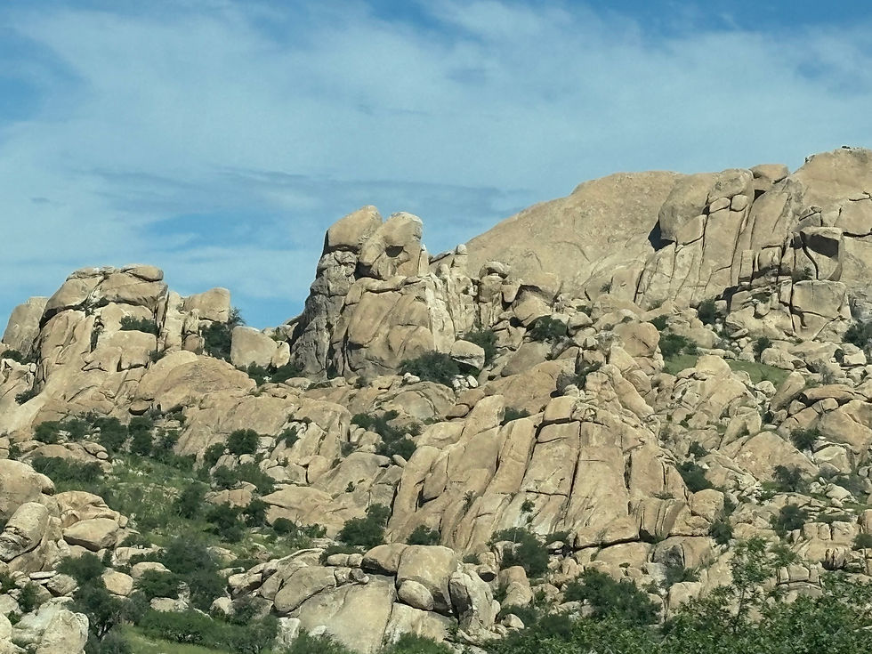 Dragoon Mountains in Arizona