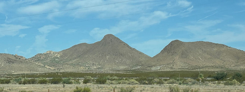 New Mexico mountain range