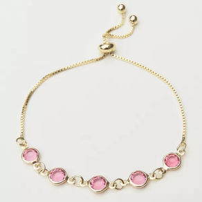 Pulseira Hawai Rosa (Semi-jóia com garantia!)