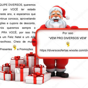 Feliz Natal e um Ano Novo Repleto de Bênçãos