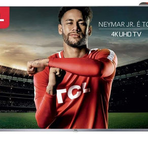Smart TV LED 65" Ultra HD 4K HDR com Wifi integrado 3 HDMI 2 USB, TCL, 65P6US, Prata