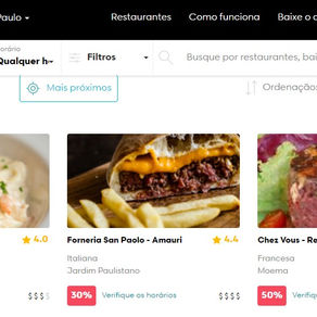 Aproveite o melhor da comida com desconto