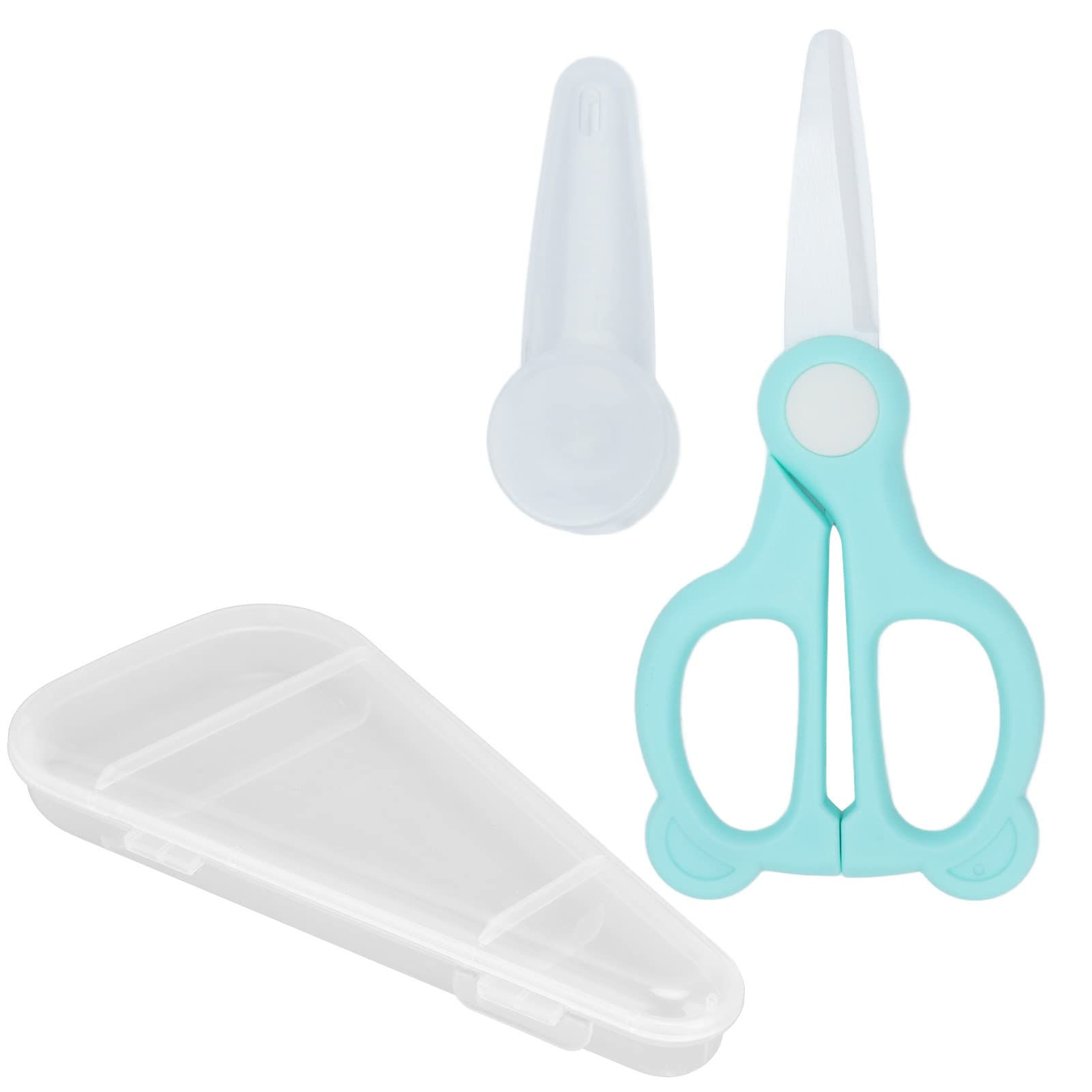 Baby Food Supplement Scissors Baby Food Ceramic Scissors Safety Ceramic Baby Sci