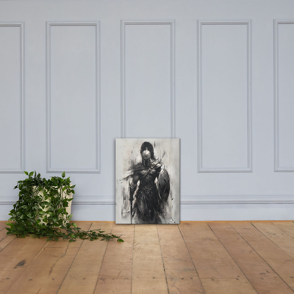 Miniature : 'Battle Scars' Canvas Prints