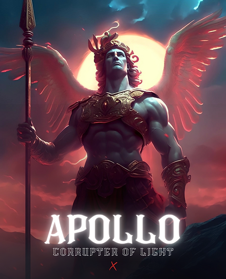 Apollo Fantasy Art | Greek Mythology Fantasy Art | Greek Gods and Goddesses Artwork