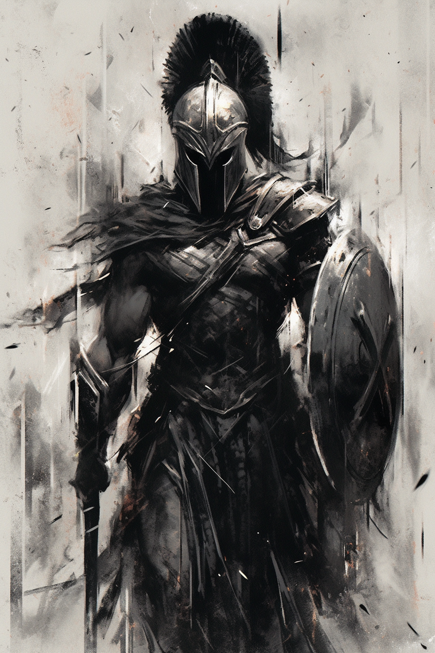 Thumbnail: 'Battle Scars' Canvas Prints