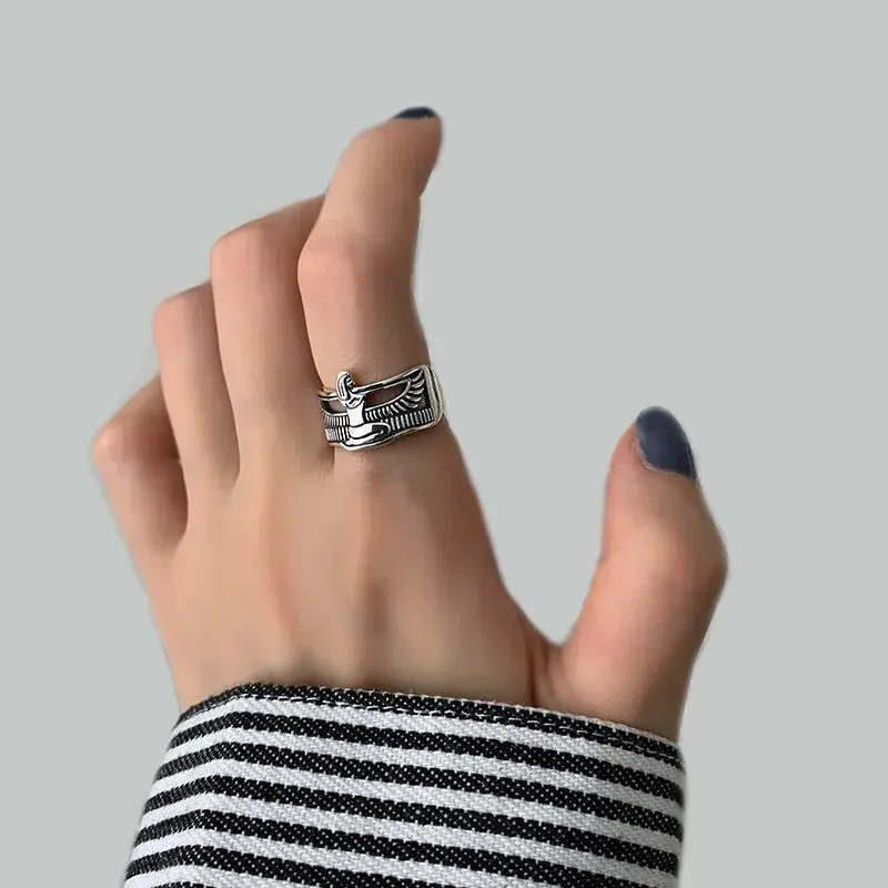 Miniatura: Silver Isis Goddess Ring