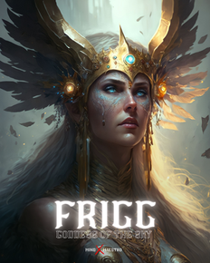 Frigg Norse Mythology Artwork | Modern Viking Art Mind Maestro AI