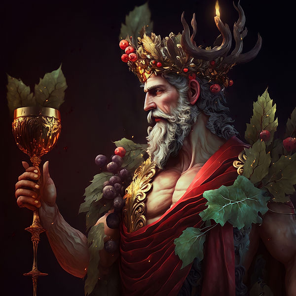 Dionysus Art | God of Festivity, Wine & Pleasure | Greek Mythology Art | Greek Gods and Goddesses Artwork