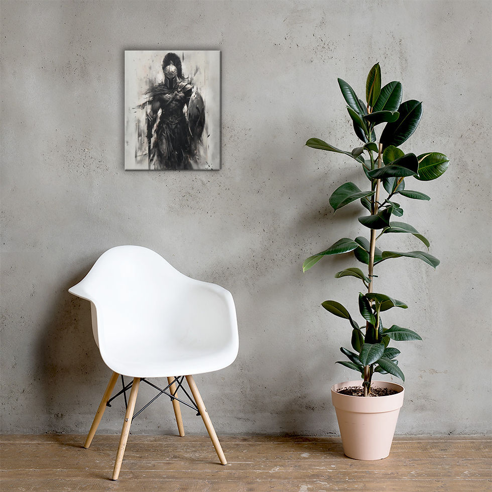 Miniature : 'Battle Scars' Canvas Prints