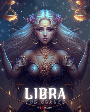 Mind Maestro | Libra Zodiac | AI generated Artwork