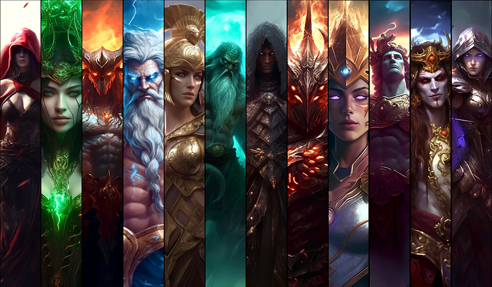 Fantasy Art Greek Mythology with AI Art | Mind Maestro