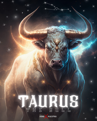 Mind Maestro | Taurus Zodiac | AI generated Artwork