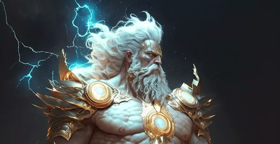 ZEUS: The King of Greek Mythology | Mythology Gods Art | Mind Maestro AI Art
